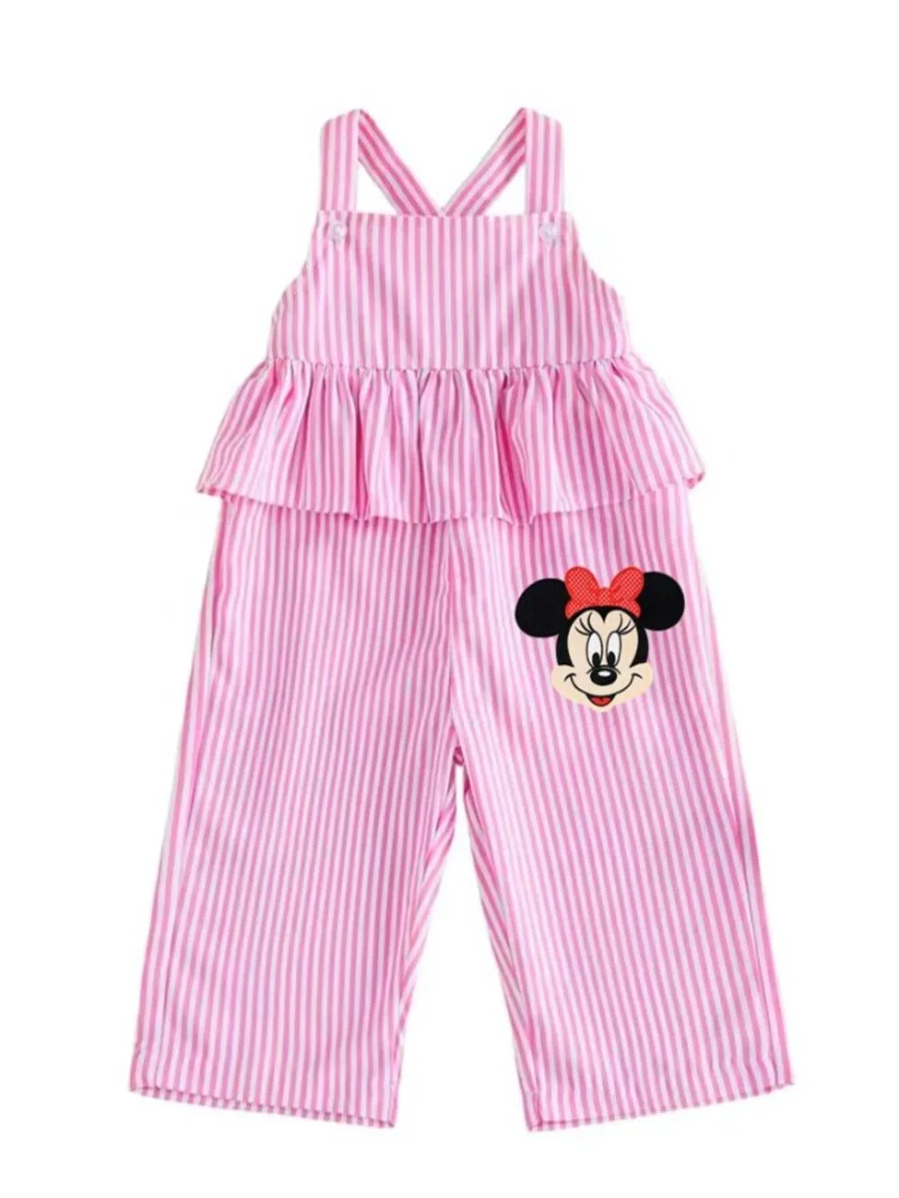 Minnie Mouse Overalls Minnie Mouse Jumpsuit Second Birthday Disney Bodysuit